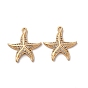 Латунные микро проложить кубического циркония подвески, без кадмия, без никеля и без свинца, морская звезда
