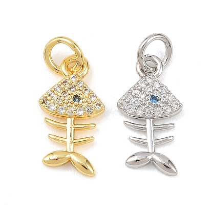 Латунные микропаве прозрачные кубические циркониевые подвески, Очарование рыб, с целью перехода в кольце