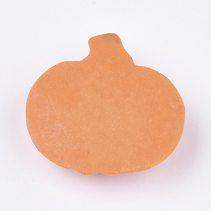 Resin Cabochons, Halloween Pumpkin Jack-O'-Lantern Lamp