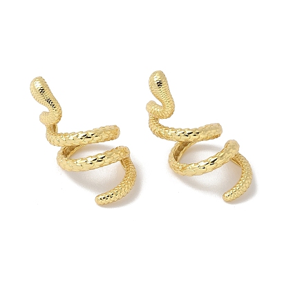 Цвет матового золота 925 бусины из стерлингового серебра, змея