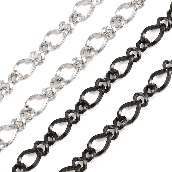 304 витые звеньевые цепи из нержавеющей стали, с катушкой, несварные, ионное покрытие (ip)