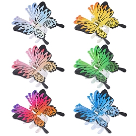 Plastic Claw Hair Clips, Hair Accessories for Women & Girls, Butterfly