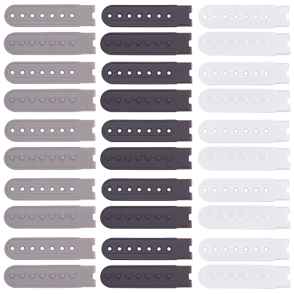 60 наборы 3 цвета 7-отверстия сменные застежки пряжка удлинитель бейсболка ковбойская шляпа кнопка ремешок зажим