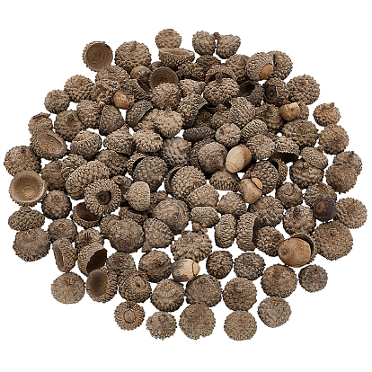 200шт. деревянных желудей для декоративных украшений, для украшения рабочего стола домашнего офиса