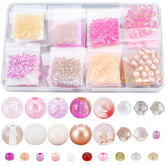 Наборы фурнитуры из стекла и акрила для самостоятельного изготовления, разнообразные