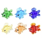 6 шт 6 цвета бусины лэмпворк ручной работы, рыба