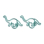 Dinosaur Shape Iron Paperclips, Cute Paper Clips, Funny Bookmark Marking Clips