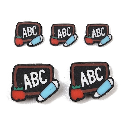 Ручной полимерной глины кабошонов, Доска со словом abc