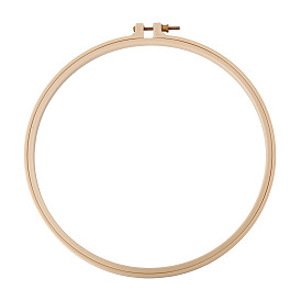 Пластиковые пяльцы для вышивки крестом, имитация бамбука, аксессуары для швейных инструментов, круглые