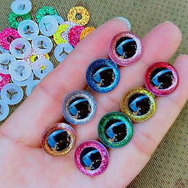 ABS Plastic Doll Eyes, for Doll Making