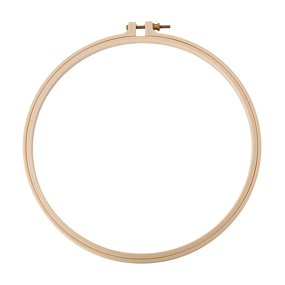 Пластиковые пяльцы для вышивки крестом, имитация бамбука, аксессуары для швейных инструментов, круглые