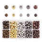 Brass Textured Beads, Lead Free, Round