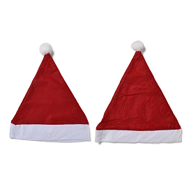 Тканевые рождественские шапки, для украшения рождественской вечеринки