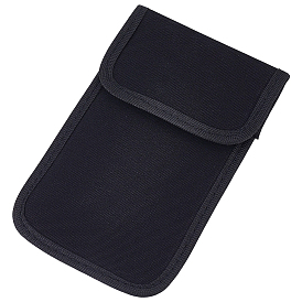 Sacs tactiques en toile pour téléphones portables avec protection contre les radiations, rectangle
