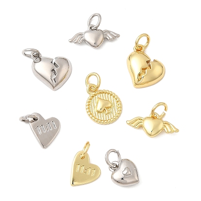 Латунные подвески, долговечный, без свинца и без кадмия, стойки покрытие, с целью перехода в кольце