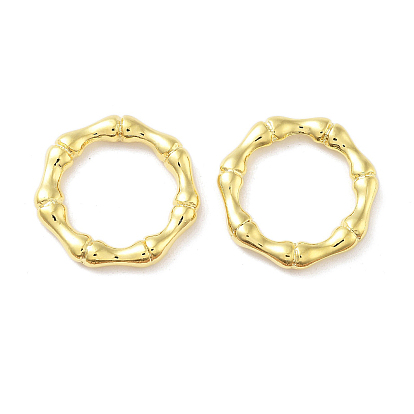 Alloy Linking Rings, Bamboo Joint Ring