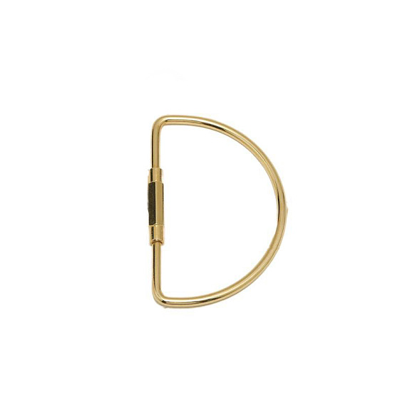 Латунные подвески с карабином, г-образный