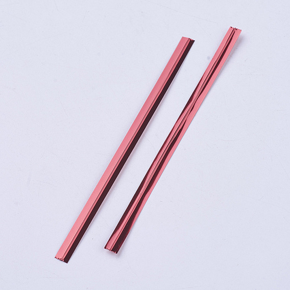 Plastic Wire Twist Ties, with Iron Core, Bread Candy Bag Ties
