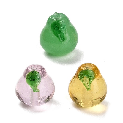 Бусины лэмпворк , груша