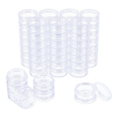 Пластиковая многоразовая банка для сливок, с алюминиевой винтовой крышкой и внутренней крышкой, пустые переносные косметические контейнеры, колонка