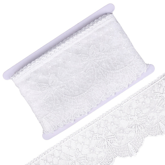 7.5ярдов полиэфирных лент, Bowknot шаблон, с картонной карточкой