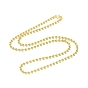 Brass Ball Chains Necklace for Men Women, Long-Lasting Plated, Lead Free & Cadmium Free