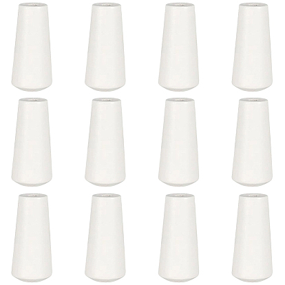 12 шт деревянные бусины, конус