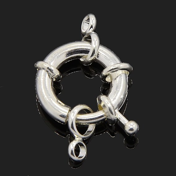 Brass Spring Ring Clasps