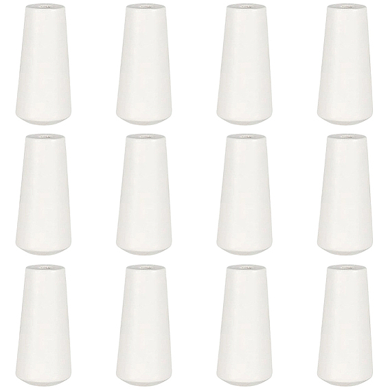 12 шт деревянные бусины, конус