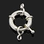 Brass Spring Ring Clasps