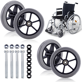 Переднее колесо Hepe с железным подшипником, аксессуары для инвалидных колясок