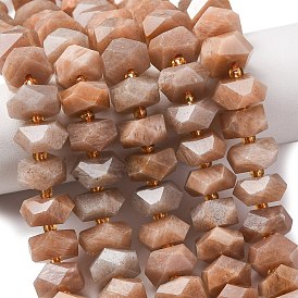 Натуральный Sunstone бисер пряди, граненые, самородки