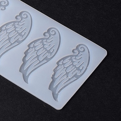 DIY Food Grade Silicone Butterfly Wing Fondant Moulds, Resin Casting Molds, for DIY Candy, Chocolate, UV Resin, Epoxy Resin Crfat Making