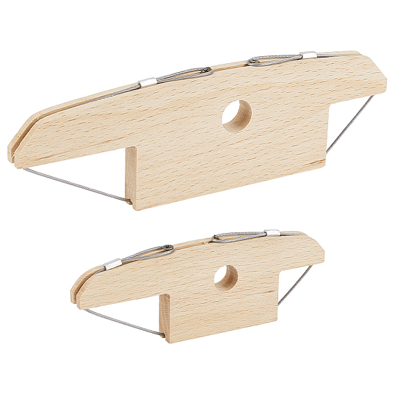 2 шт. 2 стили бук древесина глиняный резак