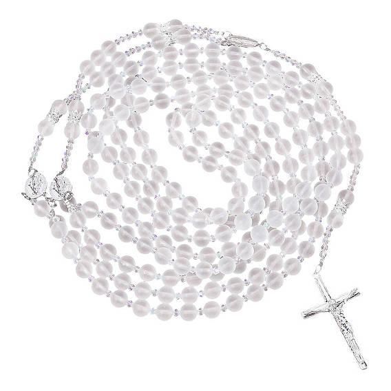 Стеклянные бусины свадебные четки лассо веревка для свадьбы, партийные украшения, крестик