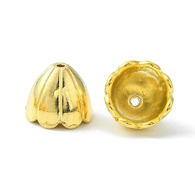 De style tibétain casquettes alliage de perles, sans cadmium et sans plomb, 17x16mm, Trou: 2mm