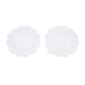 (Defective Closeout Sale: Scratched) Flower Plastic Bead Storage Containers, with 13 Compartments