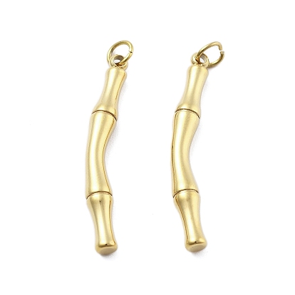 304 подвески из нержавеющей стали, ионное покрытие (ip), бамбук, с целью перехода в кольце