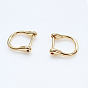 Alloy Clasps, D Ring