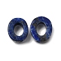Natural Lapis Lazuli Bead Frames, Oval