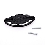 Zinc Alloy Handle, Jewelry Box Accessories, Flower