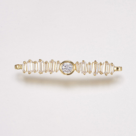 Латунные микро проложить кубических ссылки циркония, бар