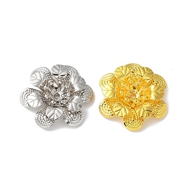 Латунные бусины, долговечный, стойки покрытие, без кадмия и без свинца, цветок