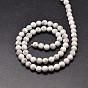 Synthetical Howlite Round Bead Strands