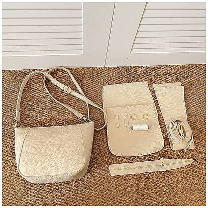 DIY PU Leather Crossbody Bag Making Kits