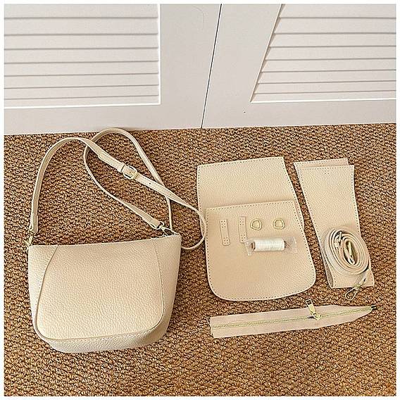 DIY PU Leather Crossbody Bag Making Kits