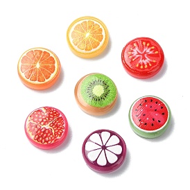 Fruit Series Opaque Resin Cabochons