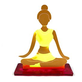 YOGA DIY Silicone Molds, for Home Decoraction Making, Resin Casting Molds, For UV Resin, Epoxy Resin Jewelry Making