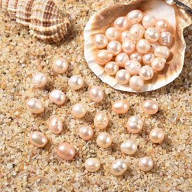 10шт. натуральные пресноводные жемчужные бусины, рифленый картофель