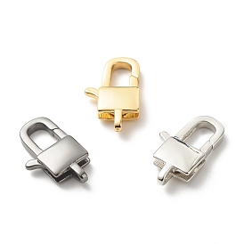 Eco-Friendly Brass Lobster Claw Clasps, Long-Lasting Plated, Lead Free & Cadmium Free